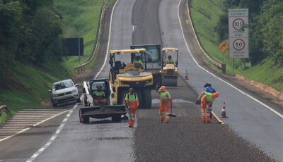 Vai pegar estrada: Confira os 17 trechos da BR-163/MS que estão com obras e manutenção nesta quarta