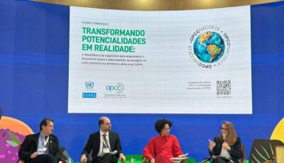 Na COP29, delegação de MS debate medidas de mitigação da seca no Pantanal e mercado de carbono