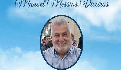 Glória de Dourados se despede do Manoel Messias, Pax Oliveira informa sobre velório