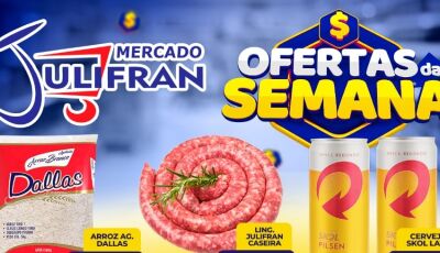 Confira as OFERTAS da SEMANA com a QUARTA VERDE no Mercado Julifran em Fátima do Sul