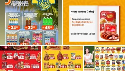 HOJE tem degustação e muitas OFERTAS e SORTEIOS vigentes no Jorge Mercado em Fátima do Sul