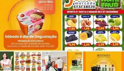 SEXTOU com caminhão de premiação mais SCOOTER, coca-cola a R$ 2,99 e muitas OFERTAS no Jorge Mercado