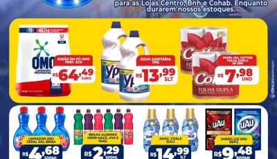 Confira as ofertas da SEGUNDA da LIMPEZA do Mercado Julifran em Fátima do Sul 