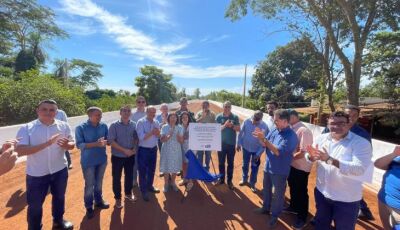 Ponte sobre o Rio Dourados transforma a vida dos moradores de Porto Vilma e homenageia ícone da regi