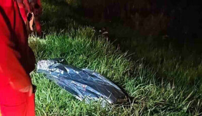 Idoso morre atropelado na BR-463 e motorista fuge sem prestar socorro