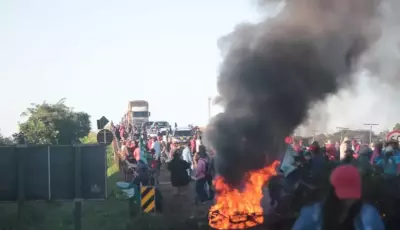 Integrantes do MST voltam a bloquear trecho de rodovia em MS