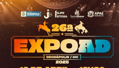 De HOJE até domingo veja a programação da Expogrande e RODEIO e SHOWS na Expoad em DEODÁPOLIS