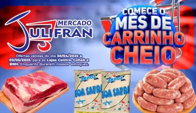 Confira as OFERTAS da SEMANA e QUARTA VERDE do Mercado Julifran em Fátima do Sul