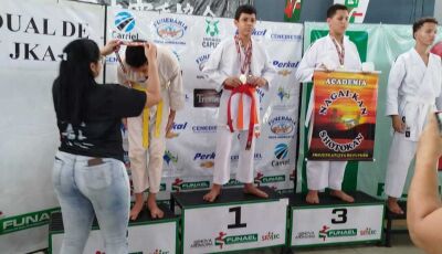 Fátima do Sul brilha no III Campeonato Estadual de Karatê SHOTOKAN JKA-MS em Nova Andradina