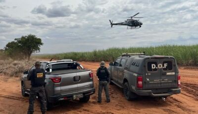 Inteligência e apoio aéreo reforçam segurança em MS e apreensões de drogas crescem 151% no 1&ordm; t