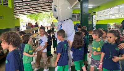 Governo de MS realiza Dia D de vacinação com Zé Gotinha em escola estadual nesta 6&ordm; feira