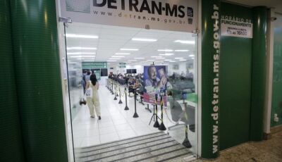 Agência do Detran-MS no Pátio Central tem aumento de 58% nos atendimentos do primeiro trimestre 