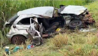 Tragédia na BR-267: Criança morre em grave acidente entre carro e caminhão em Nova Alvorada 