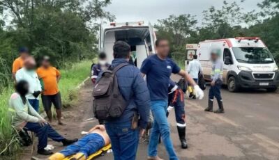 Trinta pessoas se feriram gravemente em acidente com ônibus na MS-436