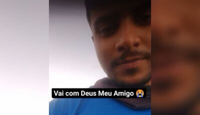 Motociclista morto no Rita Vieira rampou em canteiro e bateu no poste