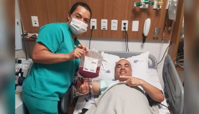 Bombeiro de MS doa medula óssea e emociona ao salvar uma vida