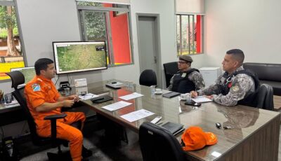 Bombeiros de MS e Força Nacional alinham estratégias para integração durante a Operação Pantanal