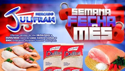 Confira as OFERTAS da SEMANA e a QUARTA VERDE e neste sábado tem DIA 'J' no Mercado Julifran