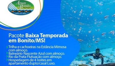 Viva dias inesquecíveis em BONITO MS com o nosso pacote especial de baixa temporada, CONFIRA