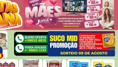 SEGUNDOUU com muitas OFERTAS e SORTEIOS no Jorge Mercado em Fátima do Sul, CONFIRA
