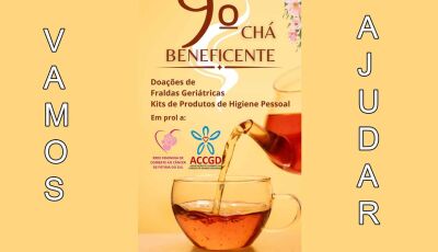 Voluntários do distrito de Culturama realizarão no dia 08/06, o 9&ordm; chá beneficente