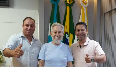 Prefeito recebe deputado que anuncia emenda de R$ 50 mil para a saúde de Vicentina