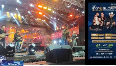 LIVE: Perdeu a ABERTURA, rodeio e o show de Fred e Fabrício da EXPOGLÓRIA?, então assista tudo AQUI