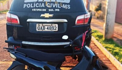 SIG de Fátima do Sul Desvenda Esquema de Receptação e Recupera Motocicleta Furtada em Dourados