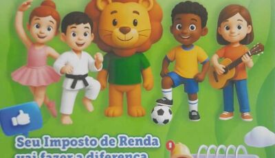 Renda solidária: VICENTINA em campanha para doação de imposto destinado à crianças e adolescentes