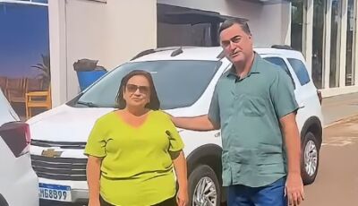 Prefeita e vice anunciam mais 04 veículos para a Saúde, sendo mais duas ambulâncias em Jateí