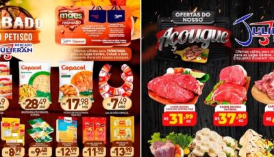 SABADOUUU com muitas ofertas do sábado do PETISCO, da SEMANA e outras no Mercado Julifran