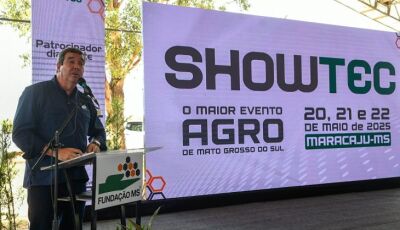 Showtec: Governo de MS incentiva uso da tecnologia e inovação para impulsionar produção no campo
