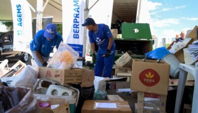 7 toneladas coletadas: Drive Thru da Reciclagem fortalece a sustentabilidade e a educação ambiental