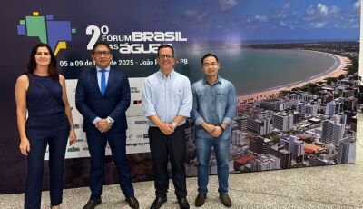 Imasul participa do maior fórum nacional sobre águas, debatendo gestão, inovação e políticas pública