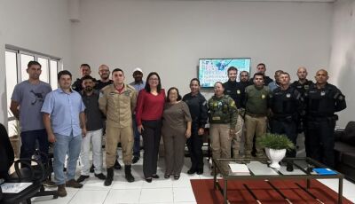 União de forças de segurança é discutida para a 48ª Festa da Fogueira em Jateí