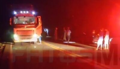 Acidente grave entre 02 carretas mata mais uma mulher na rodovia