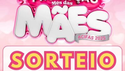 ACIFAS sorteia 2 Scooters e R$ 8 mil em vales-presentes nesta QUARTA, veja o horário e onde ASSISTIR