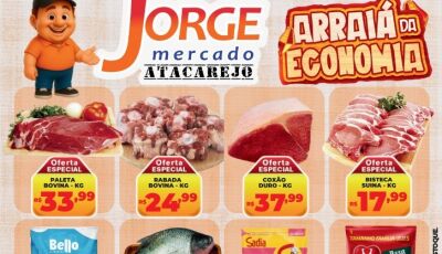 Confira o ARRAIÁ de OFERTAS que vai desta segunda até SEXTA no Jorge Mercado em Fátima do Sul