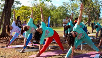 Festival gratuito celebra o Dia Internacional do Yoga no Parque das Nações Indígenas