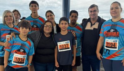 Corrida pedestre abriu programação oficial da Festa da Fogueira em Jateí