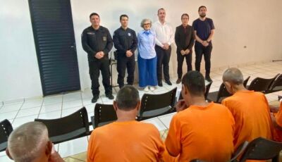 Junho Prata leva cidadania e dignidade ao presídio com o maior número de idosos em MS 