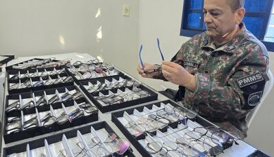 Com terapia de florais e óculos gratuitos, Carreta da Saúde leva bem-estar aos profissionais de segu
