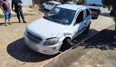 Bêbado, motorista provoca acidente e deixa um ferido