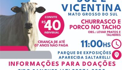 Fátima do Sul e Vicentina promovem em setembro o 7&ordm; Leilão Direito de Viver em prol Hospital de