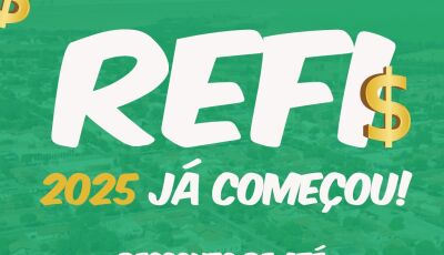 Prefeitura lançou o REFIS 2025, que oferece 100% de desconto em juros e multas em Jateí