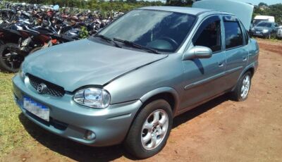 Novo LEILÃO do Detran-MS tem Corsa Classic com lance inicial de R$ 3.545, veja como PARTICIPAR