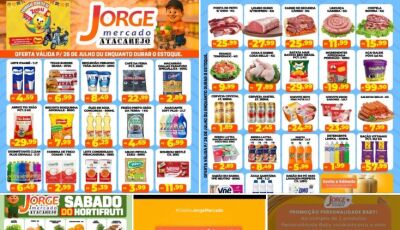 SABADOUUUU com muitas OFERTAS e sorteios vigentes no Jorge Mercado em Fátima do Sul, CONFIRA