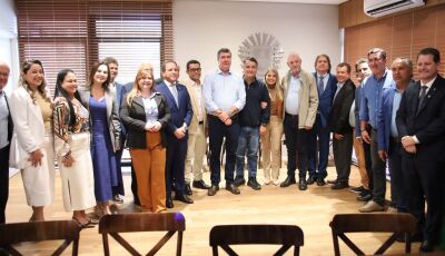 Santa Rita do Pardo vai ganhar pavimentação, ampliação de hospital e obra no polo industrial