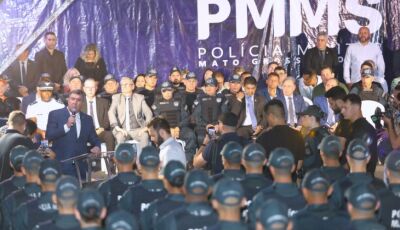 Investimento em segurança: Governo de MS entrega 427 novos policiais militares