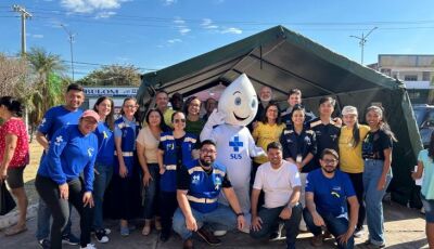Dia D na fronteira com a Bolívia imuniza centenas e MS reforça bloqueio contra o sarampo